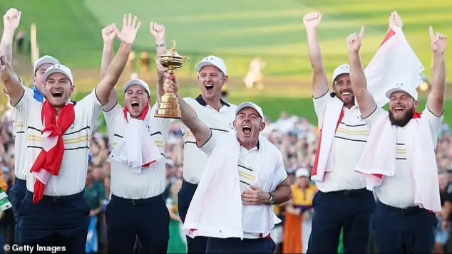 Đội châu Âu vô địch Ryder Cup trên đất Mỹ sau 13 năm